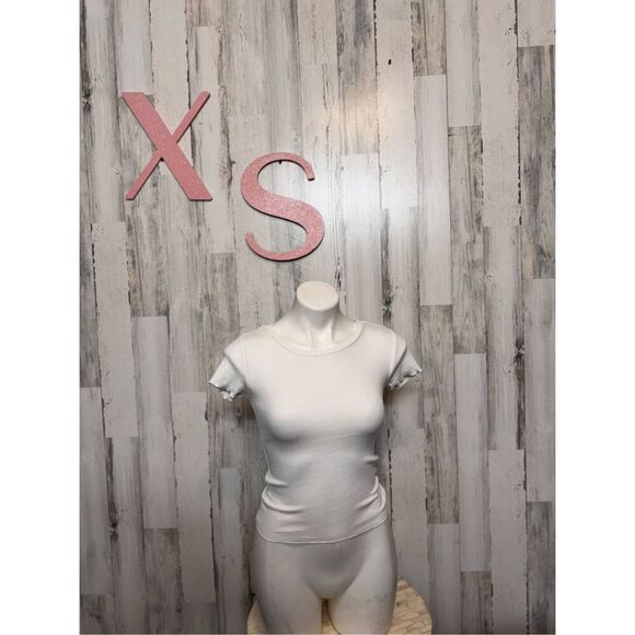 THE OG TEE COLLECTION shrunken white top size XS - Picture 1 of 7